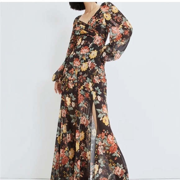NEW Veronica Beard Avani Floral Maxi 2 - Picture 1 of 6